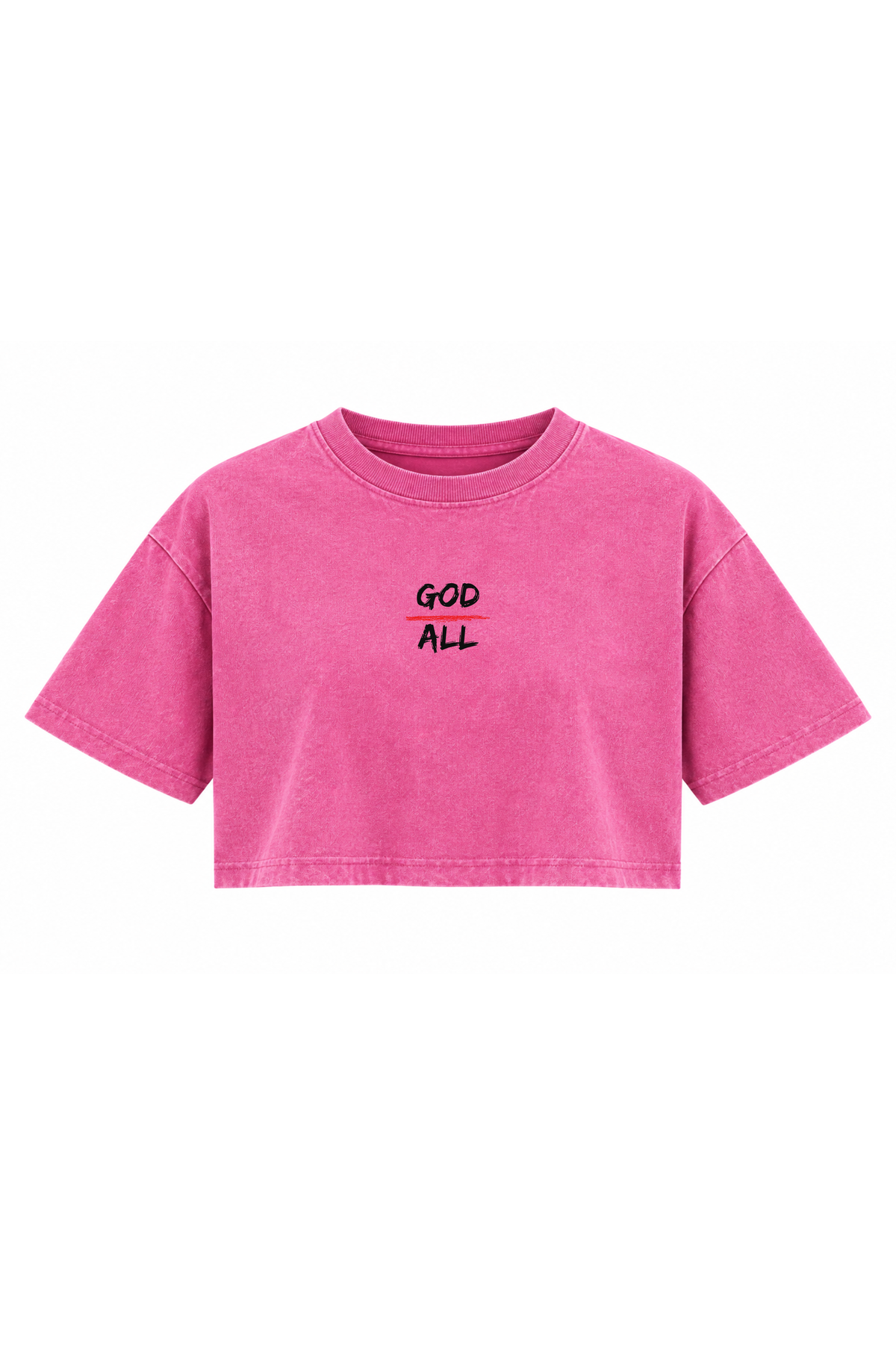 Be Strong & Courageous Crop Top