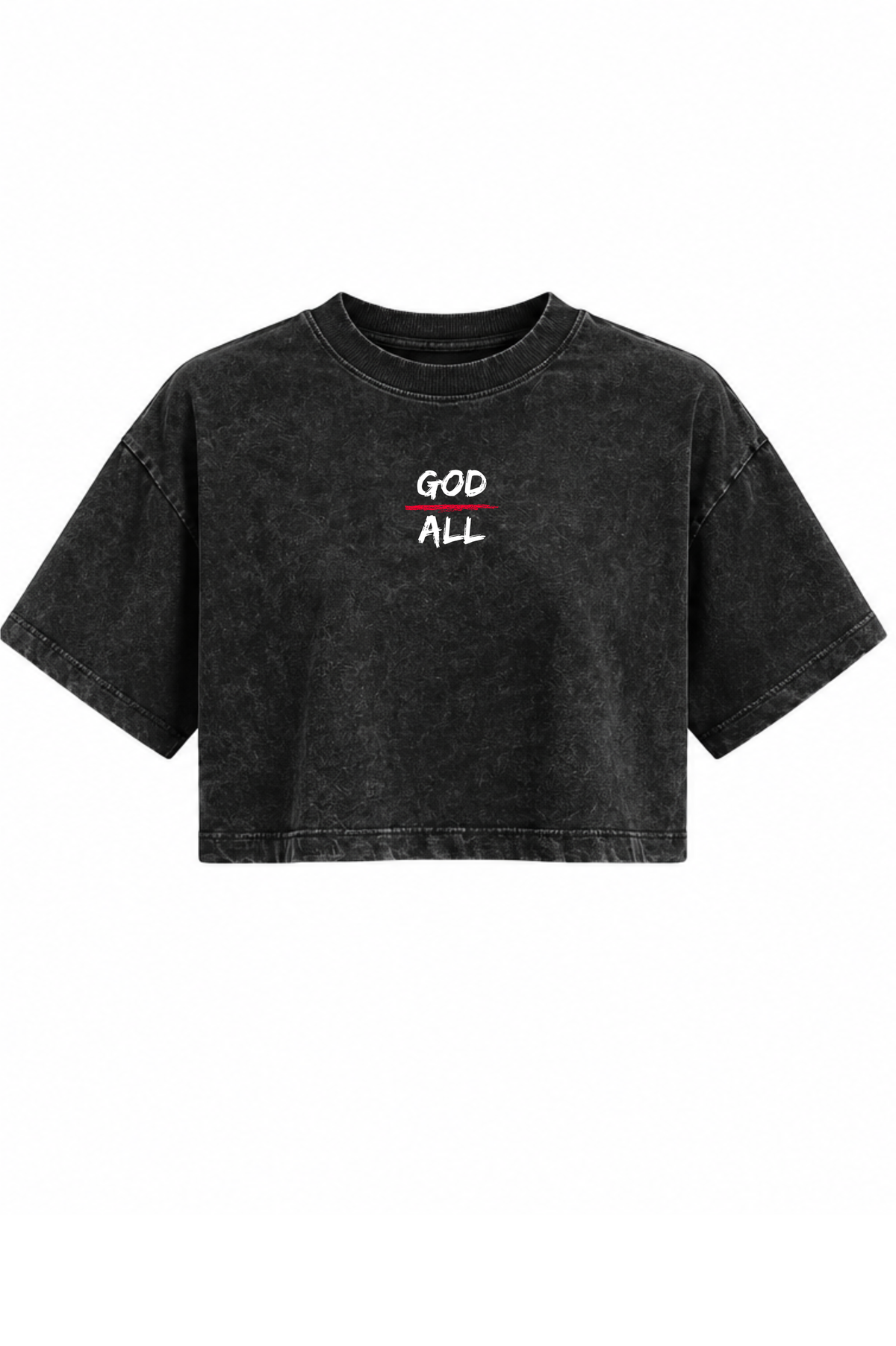 Search For God Crop Top