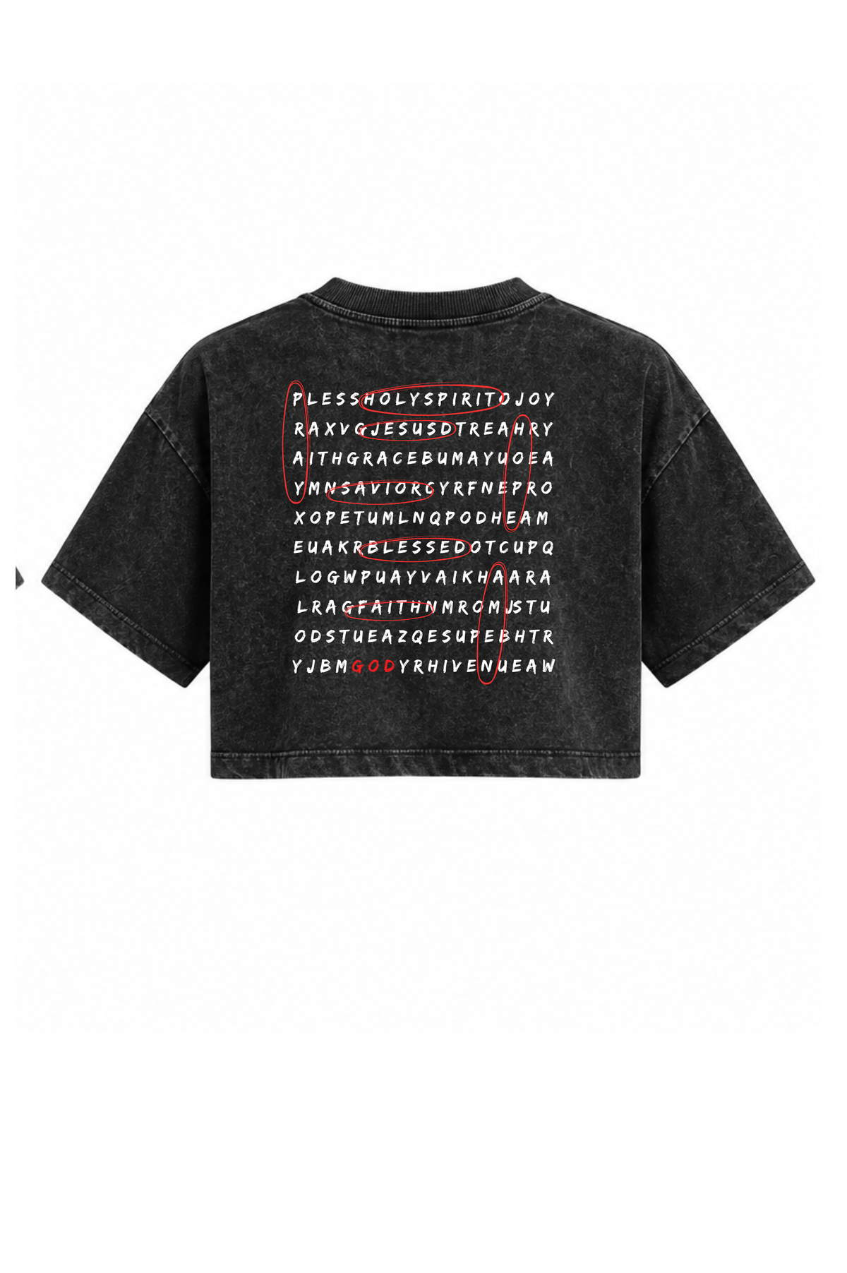 Search For God Crop Top