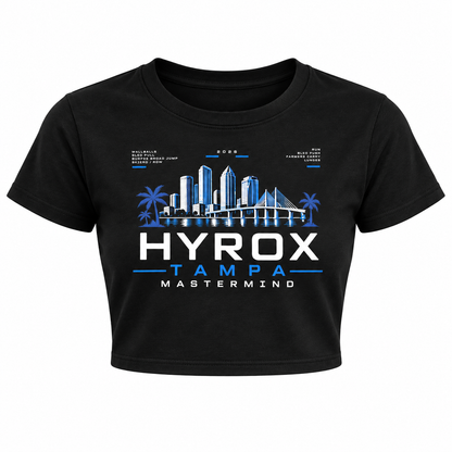 Women’s Hybrid Athlete Crop — Mastermind Edition